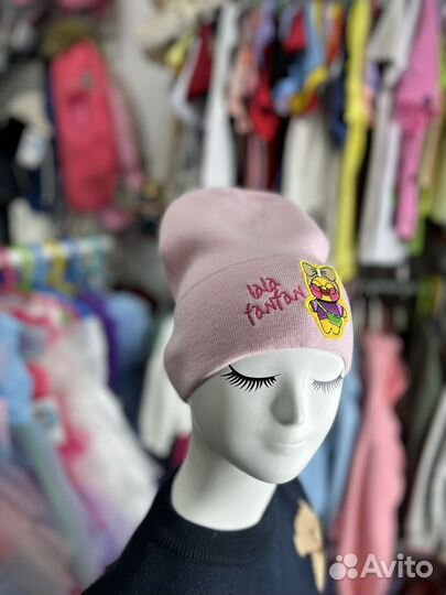 Детская шапка с уткой