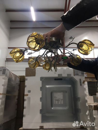 Потолочная люстра A2201PL-6AB