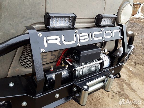 Передний бампер rubicon-4 УАЗ-452, 3303, 39094