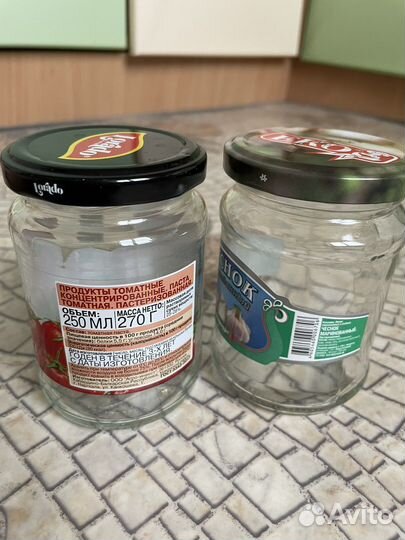 Банка 1 л, 800г, 1,5 л стекло б/у