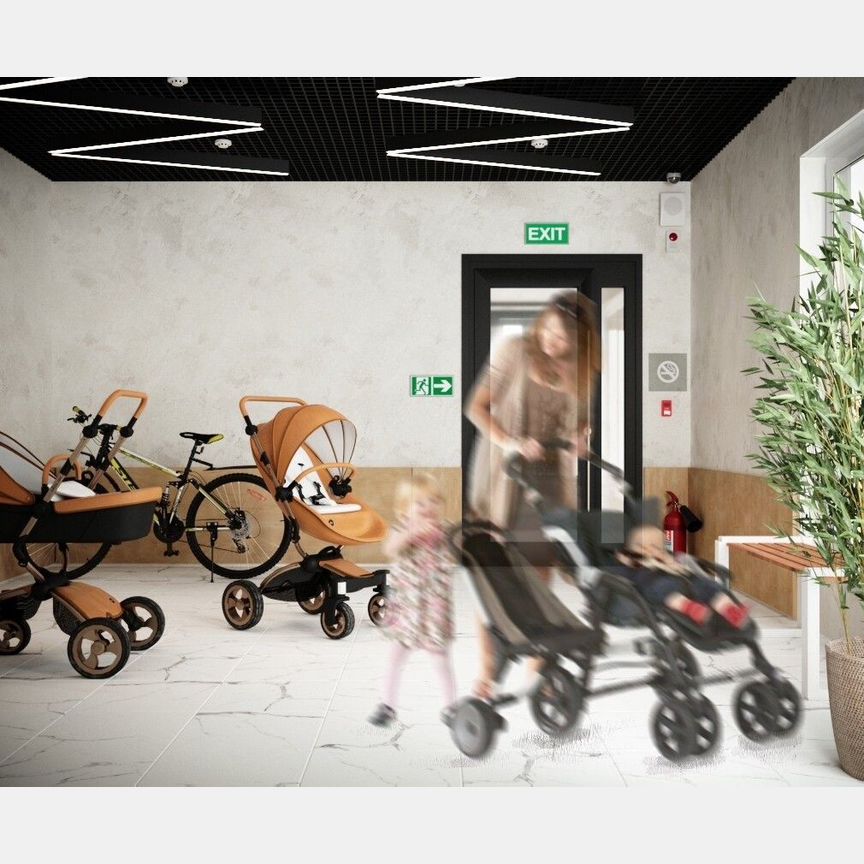 1-к. квартира, 46,6 м², 3/8 эт.