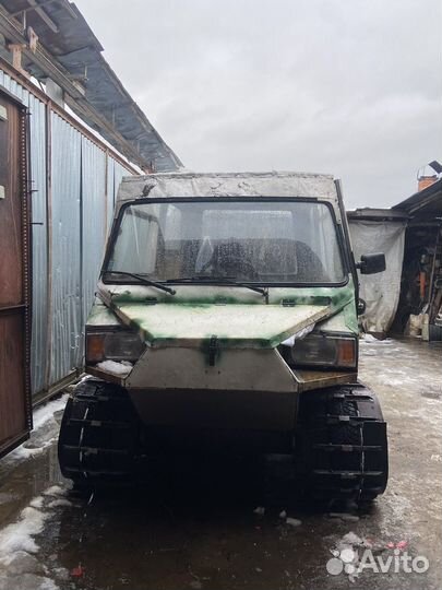 Самодельный снегоход сделанный из пятерки