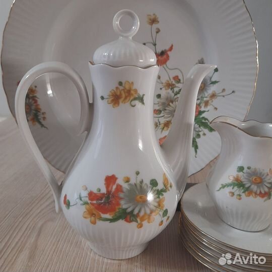 Кофейный сервиз Германия Илменау