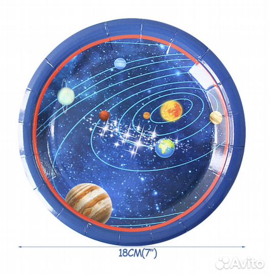 Набор одноразовых посуд для праздника