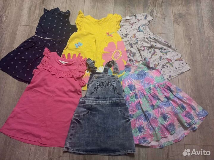 Вещи пакетом на девочку 92-98