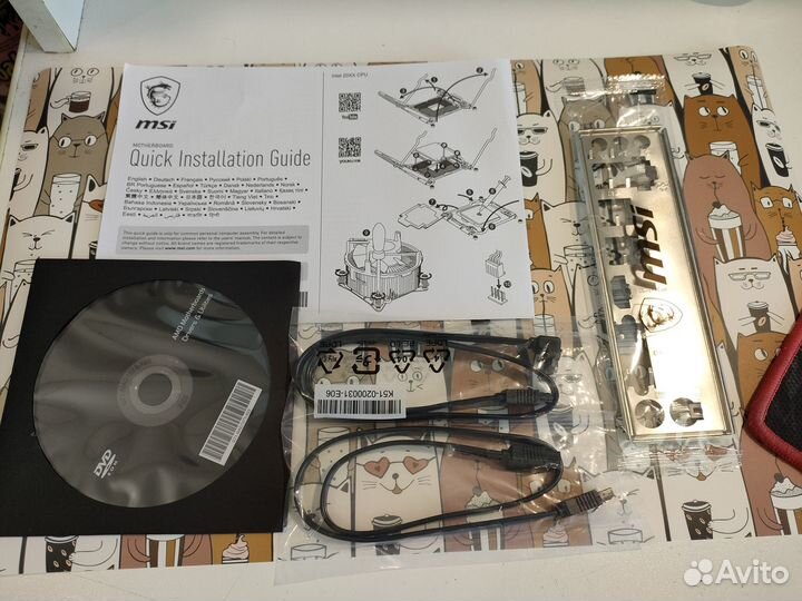 Материнка MSI A320M-A PRO