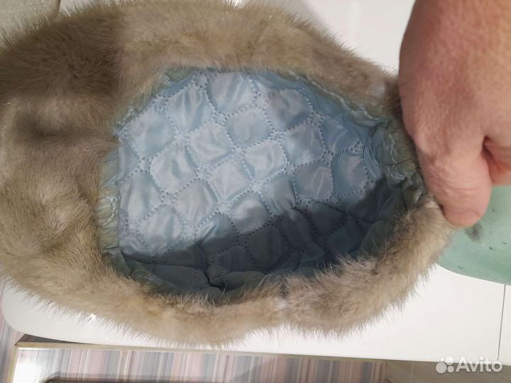 Берет норковый