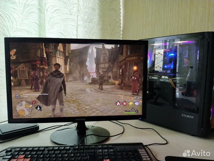 Игровой пк i3-12100f + RTX 3060ti