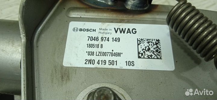 Колонка рулевая