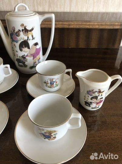 Сервиз кофейный «Мальчики»