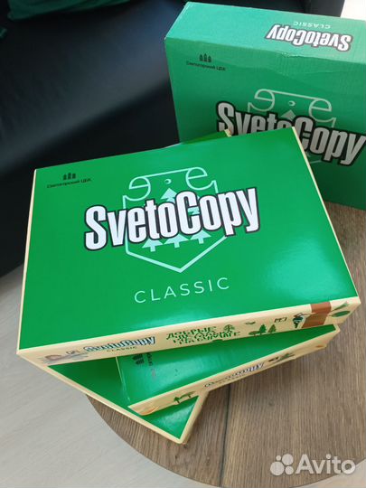 Бумага Svetocopy а4