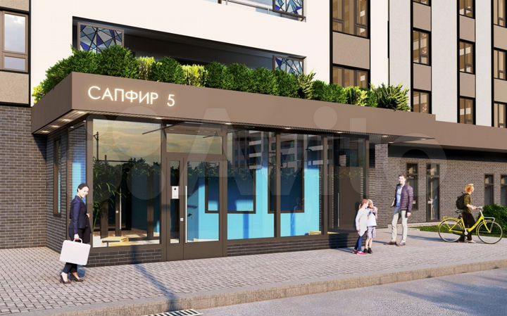 3-к. квартира, 80,8 м², 11/16 эт.