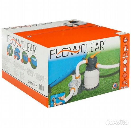 Фильтр-насос песочный Bestway 58497 5678 л/ч