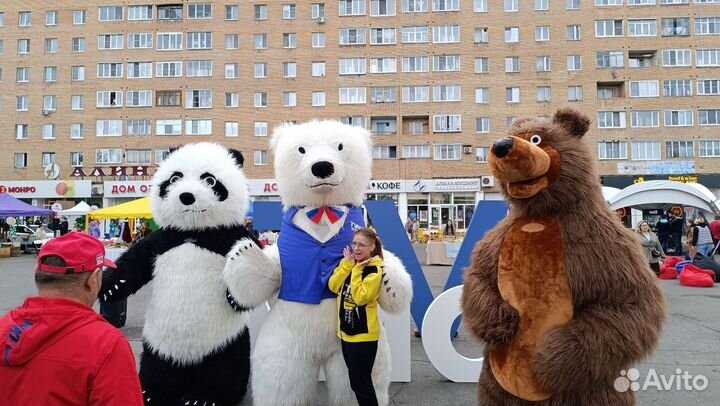 Мишка-аниматор