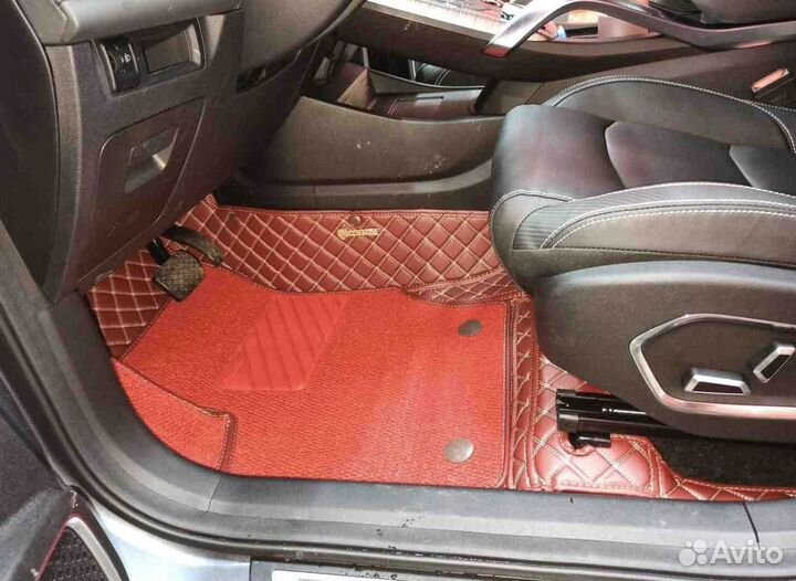 3Д коврики geely atlas PRO 2021