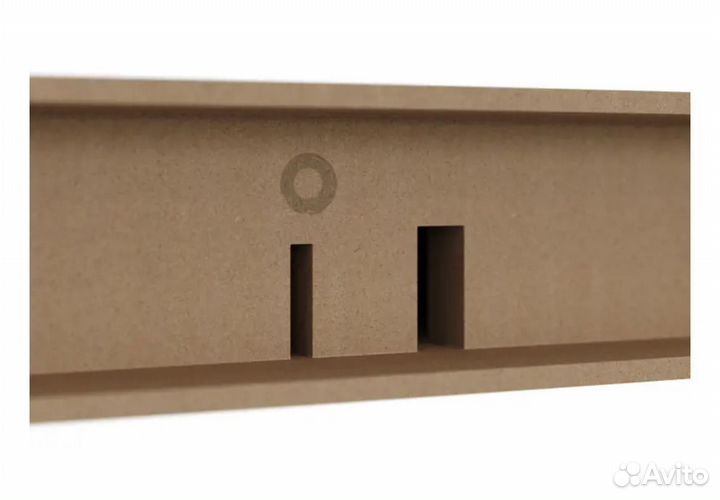 Полка мебельная Oak 60x23.5x3.8 см мдф цвет дуб