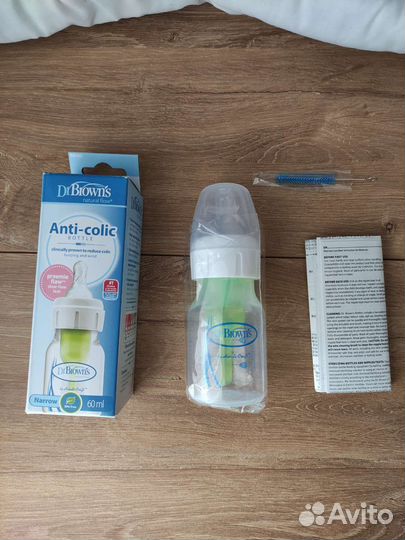 Антиколиковая бутылочка для недоношенных dr Browns