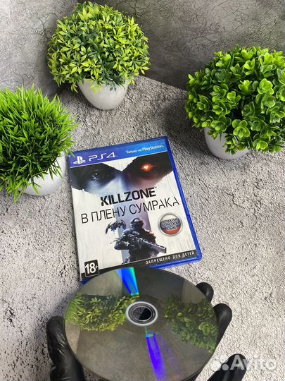 Killzone в плену сумрака ps 4 диск