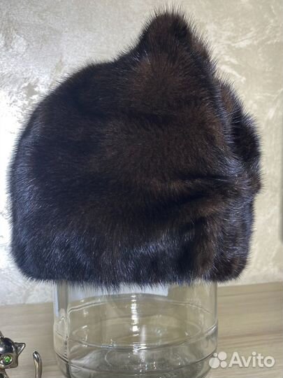 Шапка норковая женская