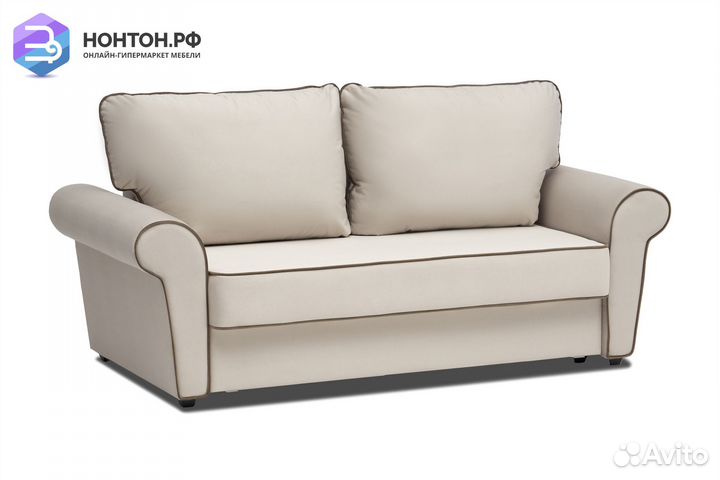 Диван еврокнижка Прованс бежевый