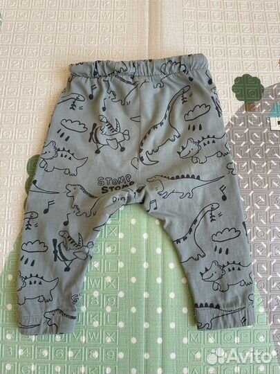 Комплект для мальчика: лонгслив и джоггеры H&M 80