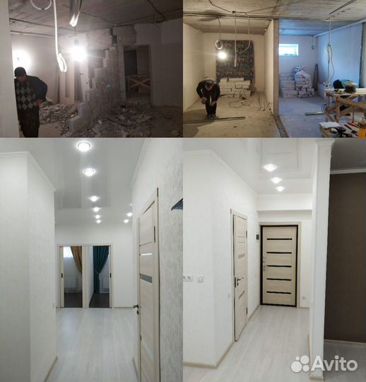 Ремонт квартир и домов под ключ с гарантией