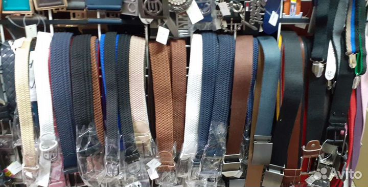 Ремни кожаные натуральные