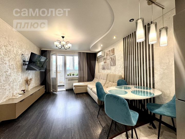 3-к. квартира, 68,2 м², 9/18 эт.