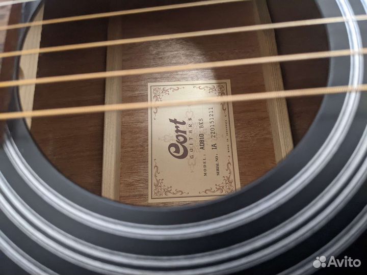 Акустическая гитара cort ad810 bks