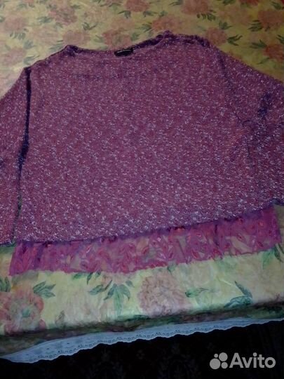 Кофточка цвет вишня