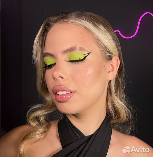 Укладка и макияж