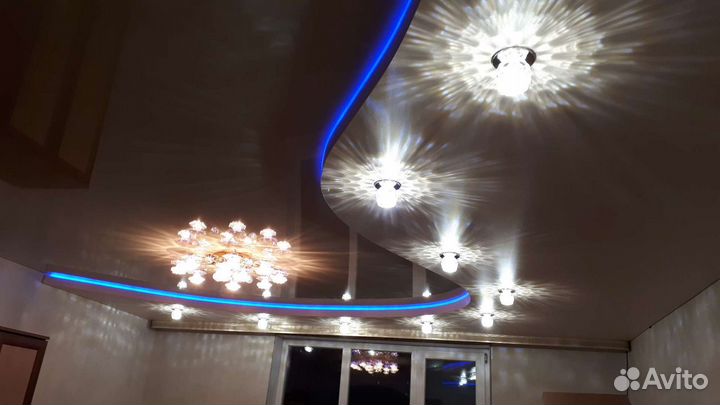 Натяжные потолки