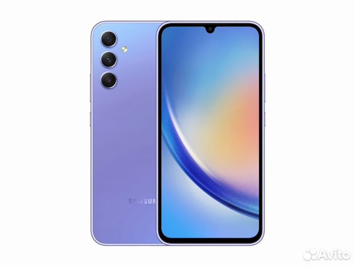 Смартфон Samsung Galaxy A34 5G 256GB Лавандовый