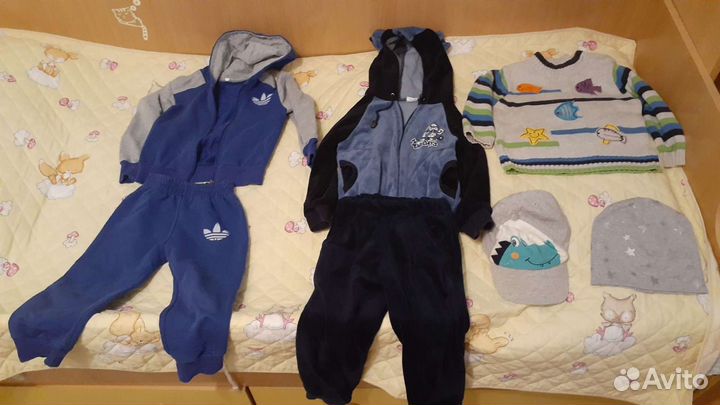 Детские вещи на мальчика пакетом