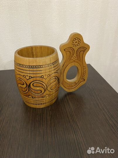Кружка деревянная СССР