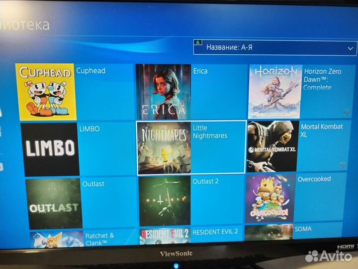 Ps4 slim 1tb + 70 игр + 3 джойстика