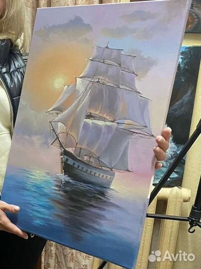 Картина маслом на холсте