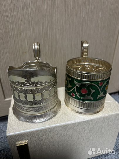 Премиальные подстаканники СССР