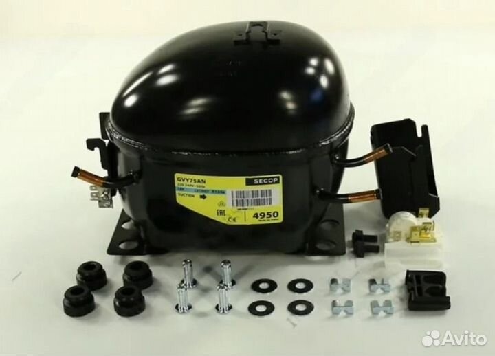 Компрессор Secop GVY75AN R-134 219w/23.3C