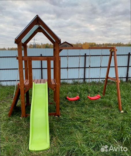 Детская игровая площадка Савушка в рассрочку