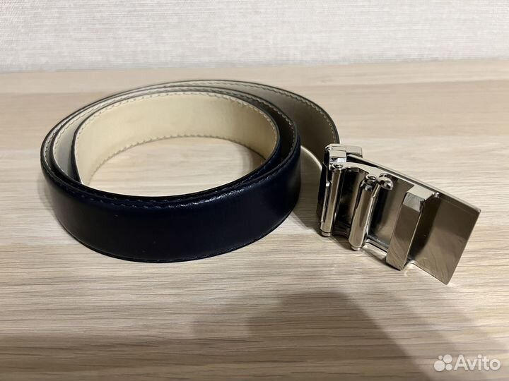 Ремень кожаный мужской 32мм