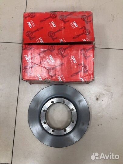 Диск тормозной задний не вентилируемый