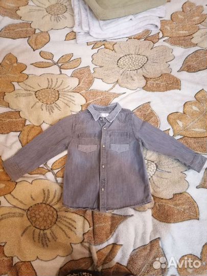 Джинсовая рубашка