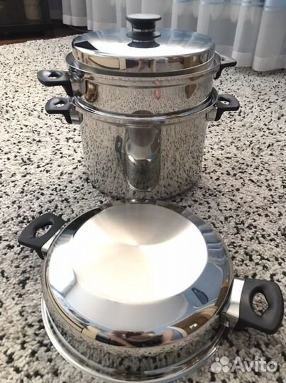 Кастрюля iCook 8 литров со вставками