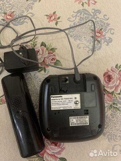 Радиотелефон с автоответчиком Panasonic