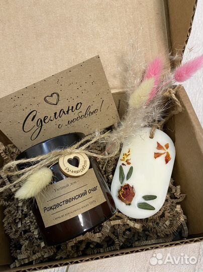 Ароматизированные свечи из кокосового воска