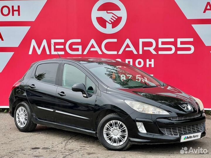 Peugeot 308 1.6 AT, 2008, 130 000 км