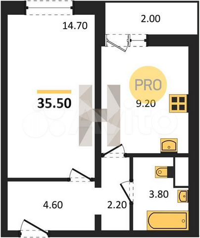 8 элемент воронеж ул ростовская фото 1-к. квартира, 35,5 м², 12/15 эт. на продажу в Воронеже Купить квартиру Авито