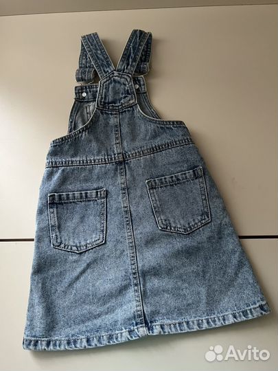 Сарафан акула acoola джинсовый для девочки 104-110
