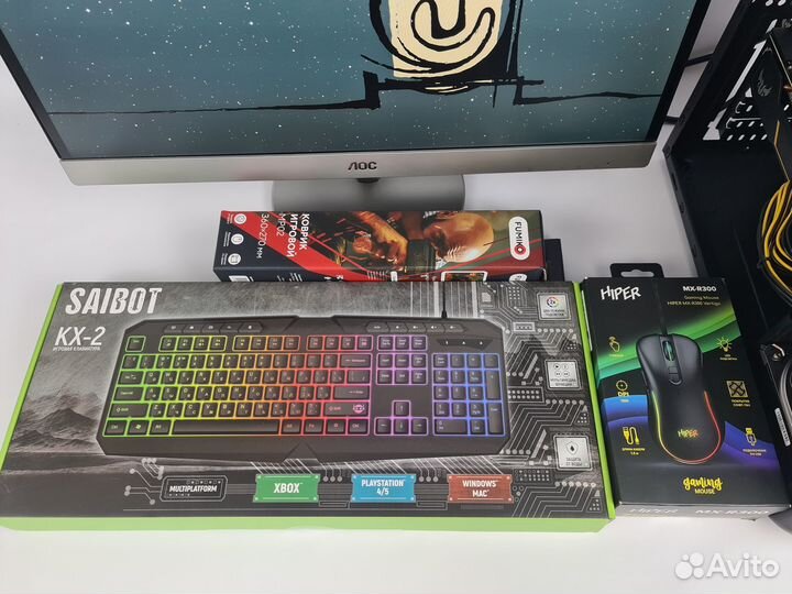 Пк для игр intel Core i7 / GTX 1660Ti / Гарантия